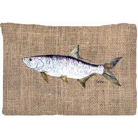 CAROLINES TREASURES Carolines Treasures 8774PILLOWCASE 20.5 x 30 in. Fish - Tarpon Moisture Wicking Fabric Standard Pillowcase 8774PILLOWCASE